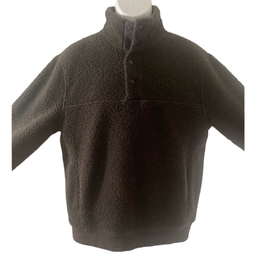 Jcrew Sherpa button front sweatshirt!